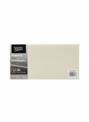 Koperta wood jasnokremowy DL kremowa Galeria Papieru (282126) 10 sztuk