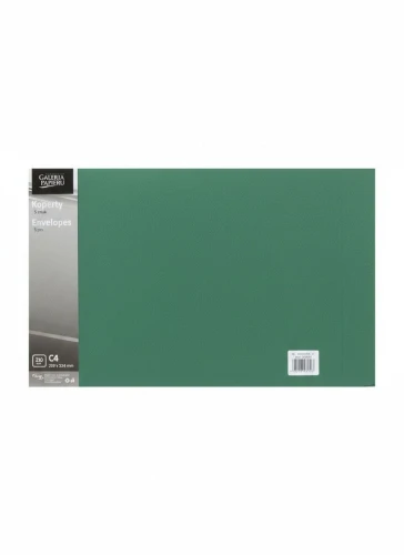 Koperta pearl zielony C4 zielony jasny Galeria Papieru (280003) 10 sztuk