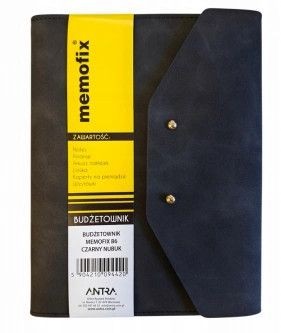 Organizer Budżetownik NABUK B6 CZARNY Antra
