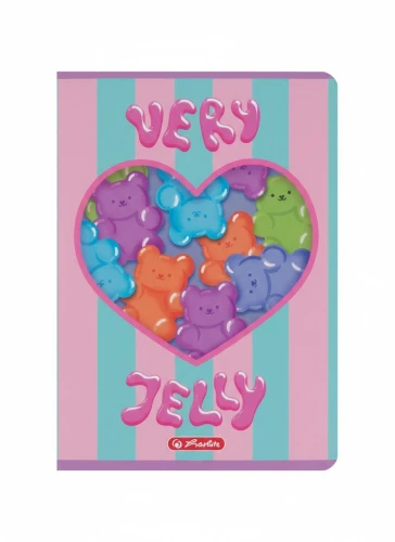 Zeszyt Jelly A5 16k. 70g kratka Herlitz (400206372)