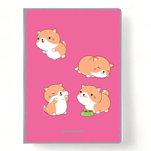 Zeszyt PP Kawaii A4 60k. 80g krata Narcissus
