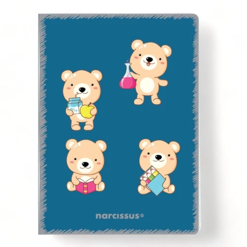Zeszyt PP Kawaii A5 60k. krata Narcissus