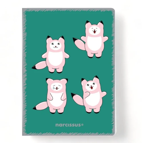 Zeszyt PP Kawaii A5 60k. krata Narcissus