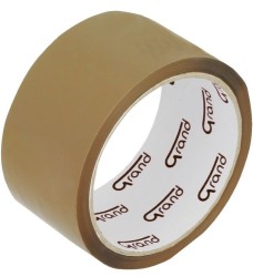 Taśma pakowa 48x50 [mm x yd] brązowa Grand (130-1272)