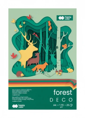 Blok artystyczny A4 20k Happy Color (HA 7842 2030-FR)