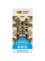 Długopis Morandi, wkład niebieski 0,5mm Happy Color (HA 4120 01MR-3)