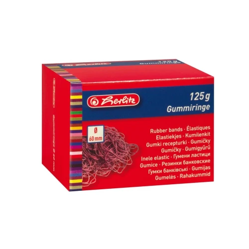 Gumki recepturki 8859456 125g śr. 60mm Herlitz (300010499)