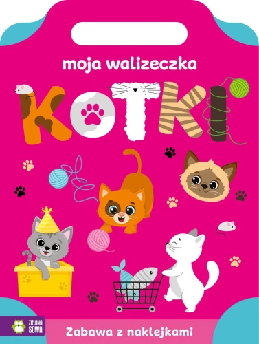 Książka dla dzieci Moja walizeczka. Kotk cm Zielona Sowa
