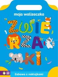 Książka dla dzieci Moja walizeczka. Zwierzaki cm Zielona Sowa