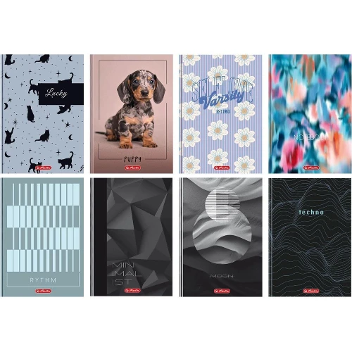 Brulion Mix A4 96k. 70g krata Herlitz (400206371)