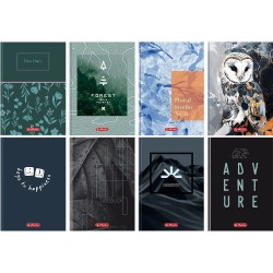 Brulion Mix A5 96k. 70g linia Herlitz (400206370)