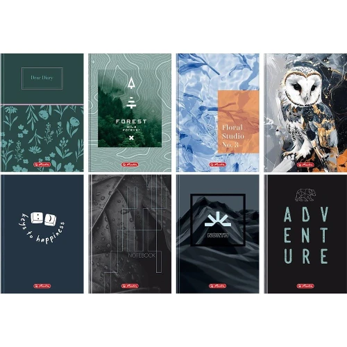 Brulion Mix A5 96k. 70g linia Herlitz (400206370)