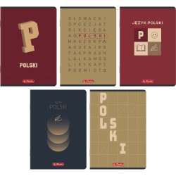 Zeszyt j.polski mix A5 60k. 70g linia Herlitz (400206347)
