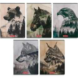 Zeszyt WILD A5 60k. 70g linia Herlitz (400206389)