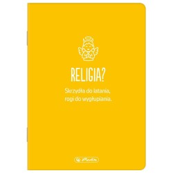Zeszyt religia A5 32k. 70g krata Herlitz (400208518)