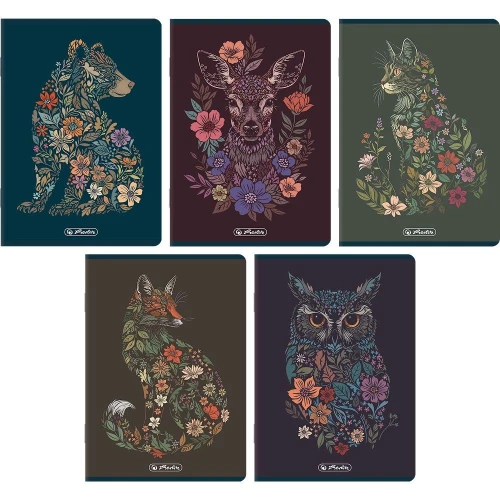 Zeszyt FLORIMALS A5 32k. 70g krata Herlitz (400207523)