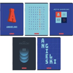 Zeszyt angielski mix A5 60k. 70g krata Herlitz (400206354)