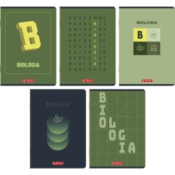 Zeszyt biologia mix A5 60k. 70g krata Herlitz (400206352)