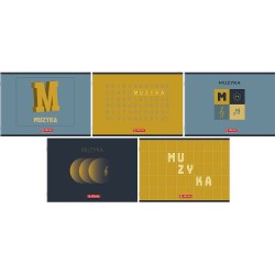 Zeszyt muzyka A5 16k. 70g pięciolinia Herlitz (400206336)