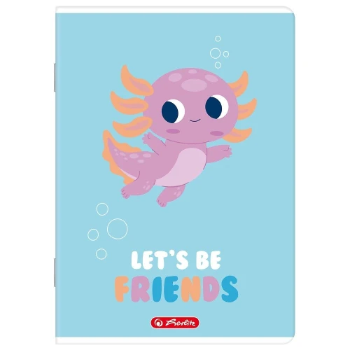 Zeszyt mix A5 32k. 70g linia podwójna kolorowa Herlitz (400206339)