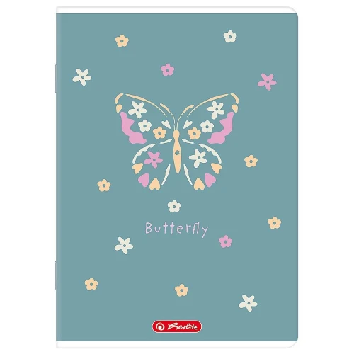 Zeszyt mix A5 32k. 70g linia podwójna kolorowa Herlitz (400206339)