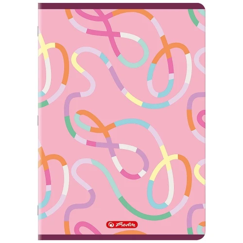 Zeszyt mix A4 32k. 70g linia podwójna kolorowa Herlitz (400206361)