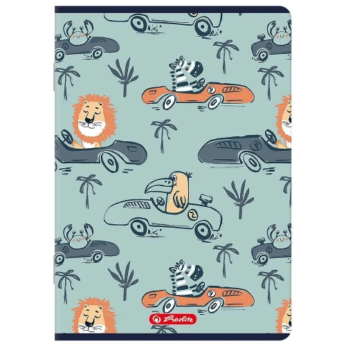 Zeszyt mix A5 16k. 70g linia podwójna kolorowa Herlitz (400206335)