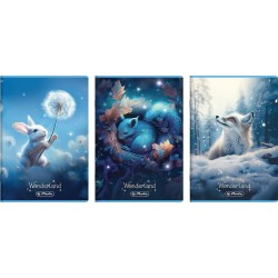 Zeszyt WONDERLAND A4 32k. 70g krata Herlitz (400209629)