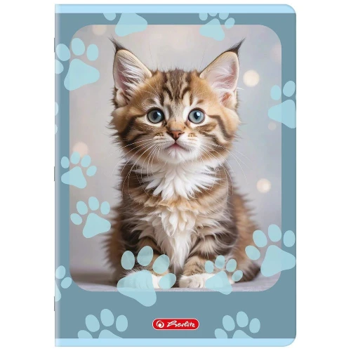 Zeszyt ANIMALS A4 32k. 70g linia podwójna kolorowa Herlitz (400206431)