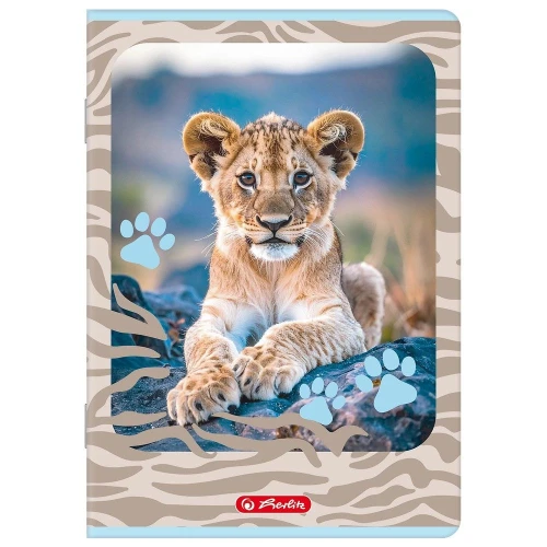 Zeszyt ANIMALS A5 16k. 70g linia podwójna kolorowa Herlitz (400206377)