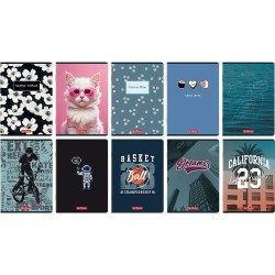 Zeszyt mix 2 A5 60k. 70g czysty Herlitz (400206345)