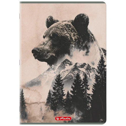 Zeszyt WILD A4 96k. 70g krata Herlitz (400206434)