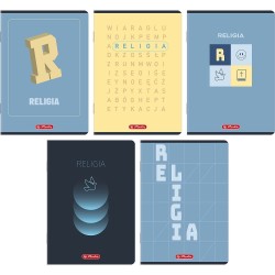 Zeszyt Religia mix A5 60k. 70g krata Herlitz (400206356)
