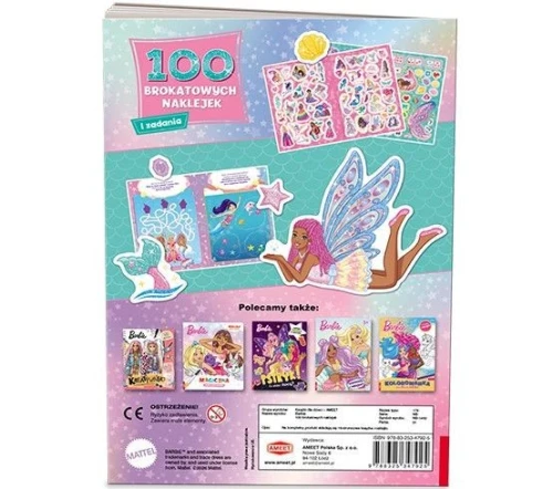 Książka dla dzieci Mattel Barbie Ameet (nb 1402)