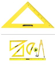 Ekierka do tablicy magnetyczna 30cm Faibo (233M-05)