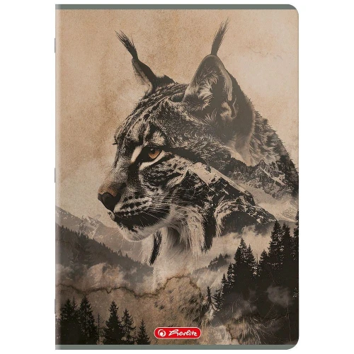 Zeszyt WILD A4 96k. 70g linia Herlitz (400206435)