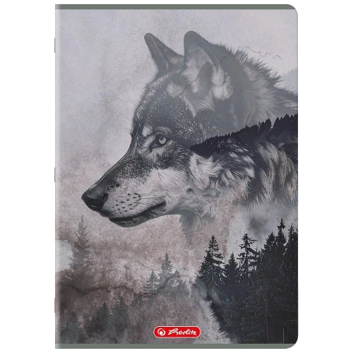 Zeszyt WILD A4 96k. 70g linia Herlitz (400206435)