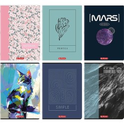 Zeszyt mix A4 60k. 70g linia Herlitz (400206364)