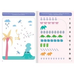 Książka dla dzieci ŁAMIGŁÓWKI Z DINOZAURAMI. CIEKAWE ZADANIA DO ROZWIĄZANIA