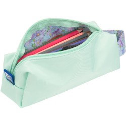 Saszetka Flowers Duża zielona Oxford (400182077)