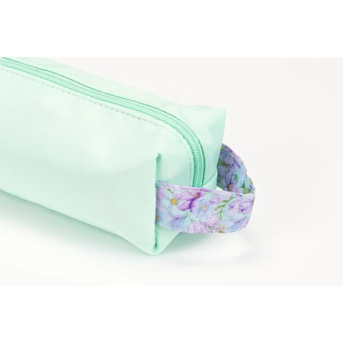 Saszetka Flowers Duża zielona Oxford (400182077)