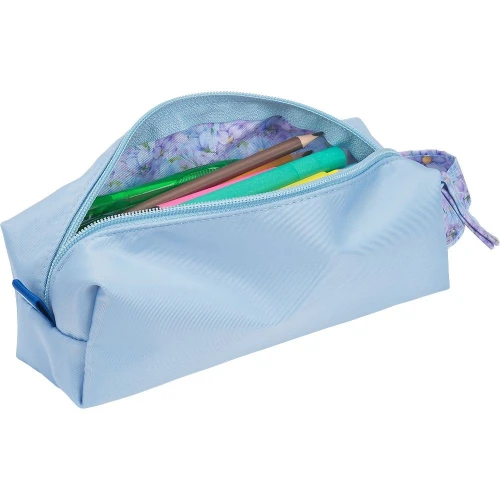 Saszetka Flowers Duża niebieski Oxford (400182078)