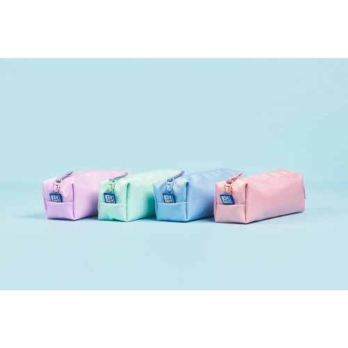 Saszetka Flowers Duża niebieski Oxford (400182078)