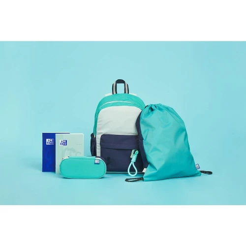 Plecak Funky turkusowy Oxford (400196557)