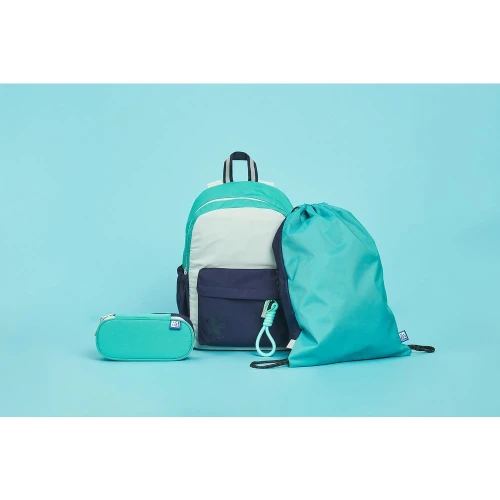 Plecak Funky turkusowy Oxford (400196557)
