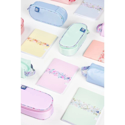 Saszetka Flowers Duża różowa Oxford (400182079)