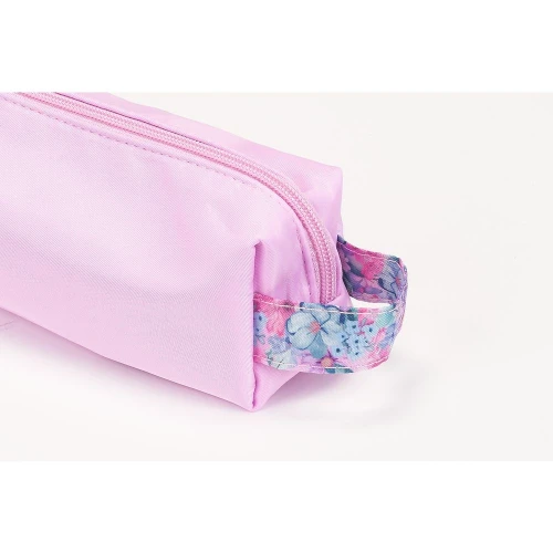 Saszetka Flowers Duża różowa Oxford (400182079)