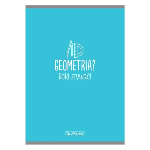 Zeszyt A5 Geometria 9583352 32k. gładki Herlitz (300023106)