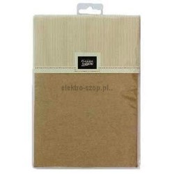 Etykieta samoprzylepna A5 papier kraftowy naturalny Galeria Papieru (254008)