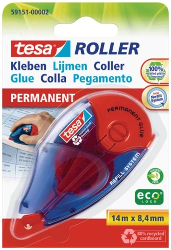 Klej w taśmie permanent 8,4mm 14m Tesa (59151-00002-05)